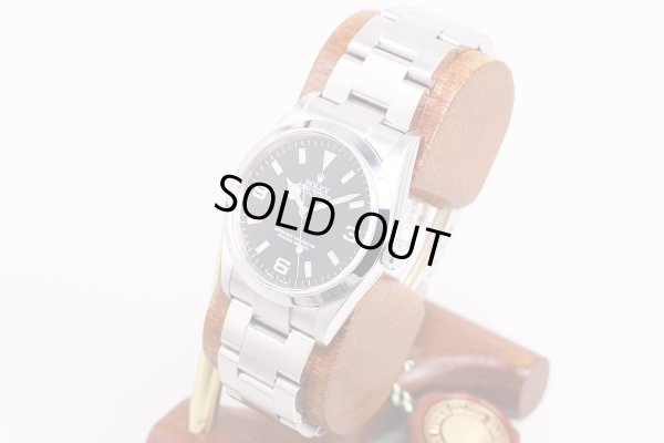 ロレックス　114270　Ｄ345173　エクスプローラーI　黒文字盤　サイド