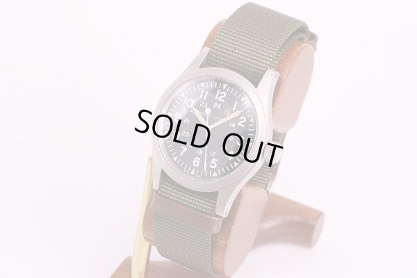 ハミルトン　カーキフィールド　メカ　Ｈ694290　ＮＡＴＯモデル　黒文字盤　サイド