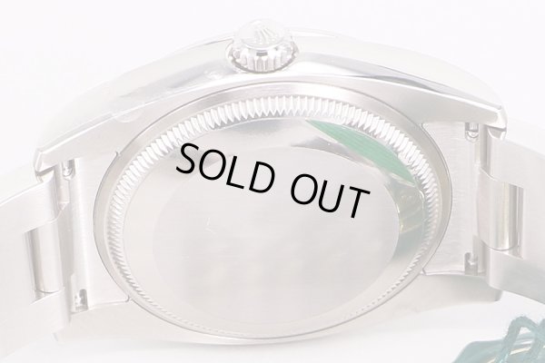 ロレックス　114200　3Ｆ66012　オイスターパーペチュアル　緑文字盤　裏面拡大