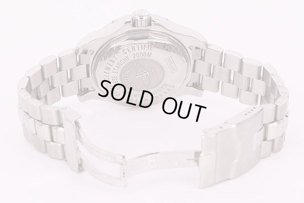 スーパーオーシャン　Ａ１７３９０　スチールフイッシュ　紺文字盤　ブレス