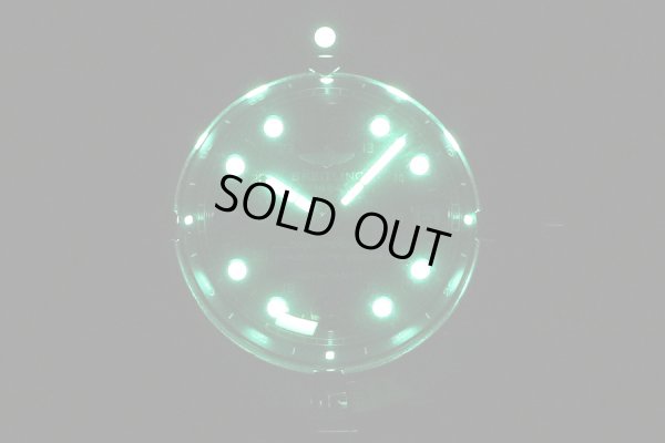 スーパーオーシャン　Ａ１７３９０　スチールフイッシュ　紺文字盤　ライト暗闇