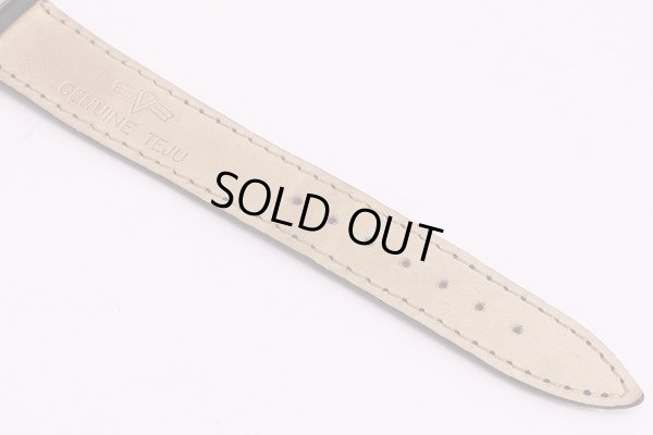 ジャンイブ　コレクションＱＵＡＲＴＡ　09.24.65Ａ　白文字盤　革ベルト状態