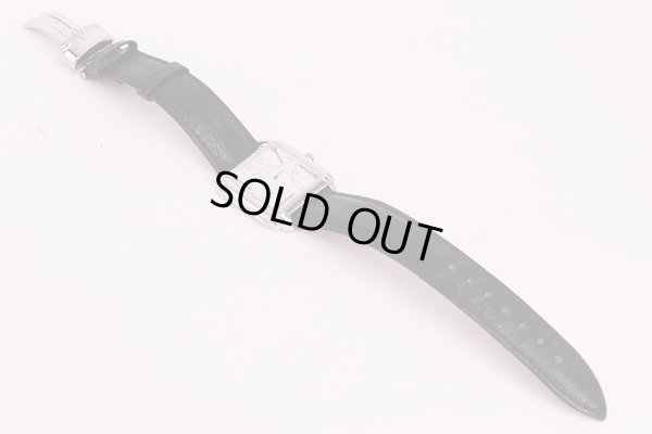 ジャンイブ　コレクションＱＵＡＲＴＡ　09.24.65Ａ　白文字盤　革ベルト　表