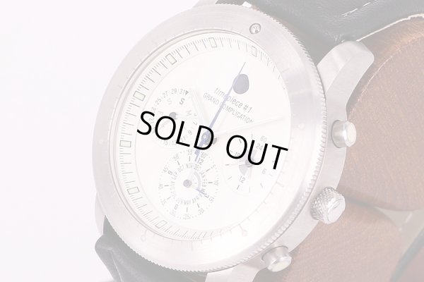 チックタック　タイムピース＃１　グランドコンプリケーション　限定　白文字盤　サイド拡大