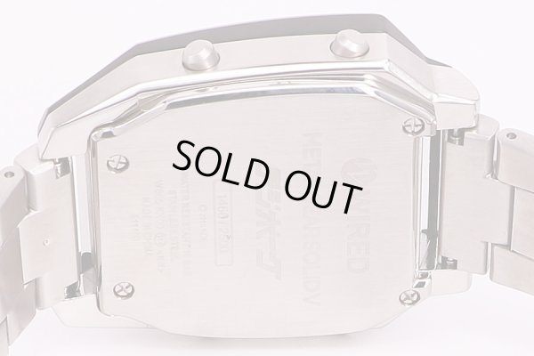 ワイアード　デジボーグＡＧＡＭ６０１　デジタル文字盤　メタルギアソリッドＶ限定　裏面拡大