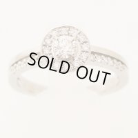 PT950 ダイアイリリング 0.20ct 0.13ct 5.50g