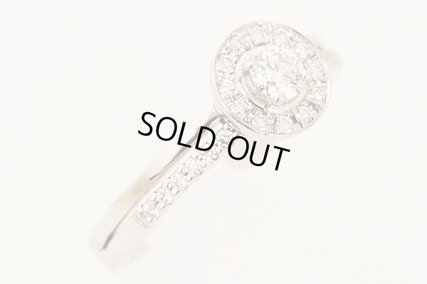 PT950 ダイアイリリング 0.20ct 0.13ct 5.50g　サイド(2)