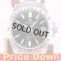 セイコー　グランドセイコー　SBGM227　GMT　9S66-00B0　黒文字盤
