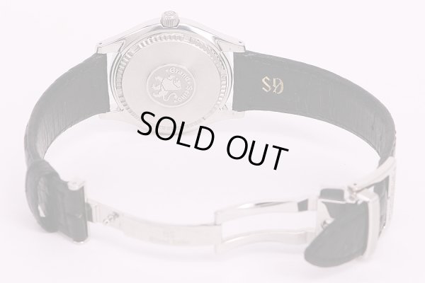 セイコー　グランドセイコー　SBGT019　9F83-9A30　銀文字盤　革ベルト