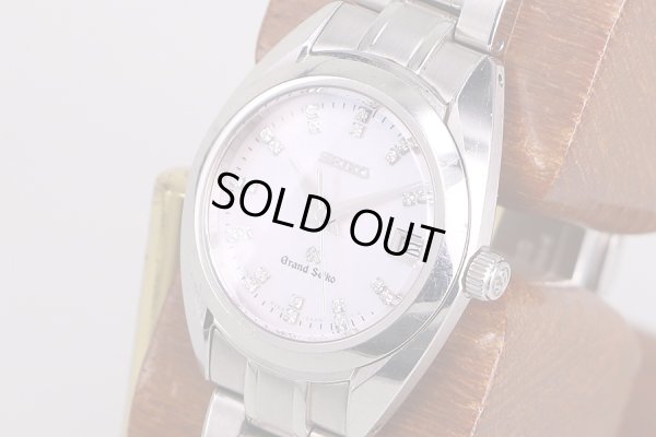 セイコー　グランドセイコー　STGF077　4J52-0AC0　ピンクシェル文字盤　Dインデックス　サイド拡大