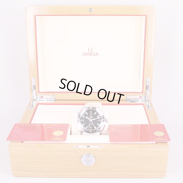 オメガ　シーマスタープラネットオーシャンGMT　232.30.44　黒文字盤　箱・無記名保証書