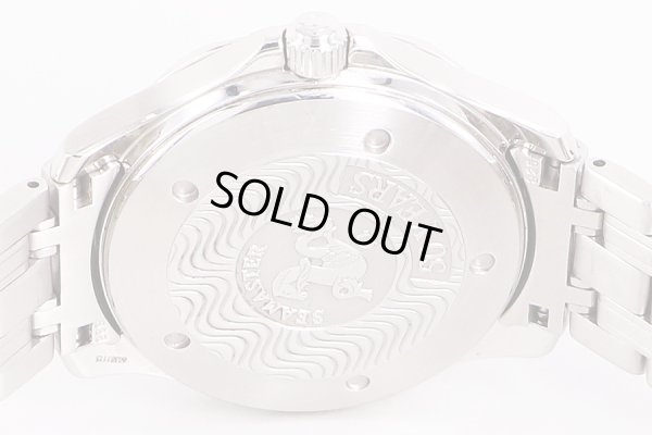 オメガ　シーマスター300　GMT　2234.50　黒文字盤　裏面拡大