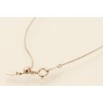 PT850/900 ダイアイリペンダントネックレス 0.50ct 3.70g　留め具