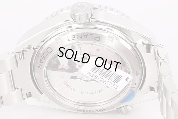 オメガ　シーマスタープラネットオーシャンGMT　232.30.44　黒文字盤　裏面拡大