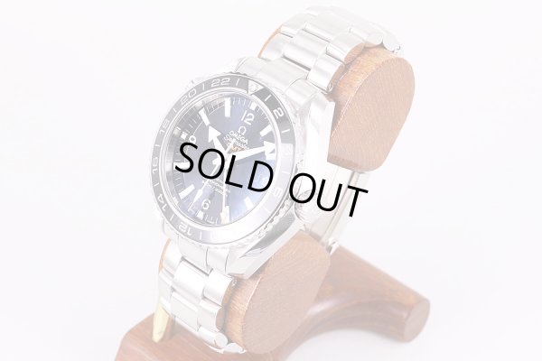 オメガ　シーマスタープラネットオーシャンGMT　232.30.44　黒文字盤　サイド