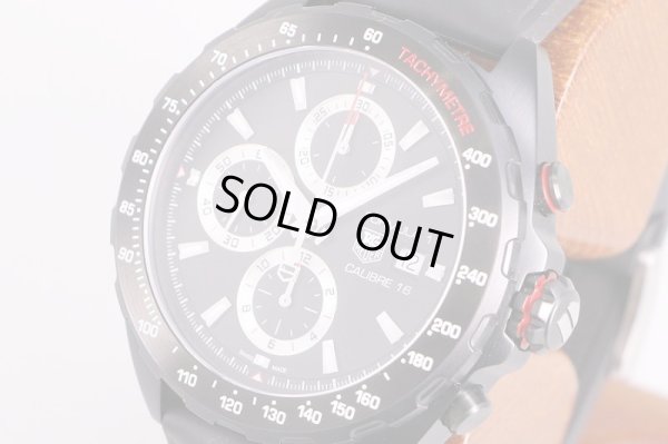 タグホイヤー　フォーミュラー1　キャリバー16　CAZ2011-0　黒文字盤　サイド拡大