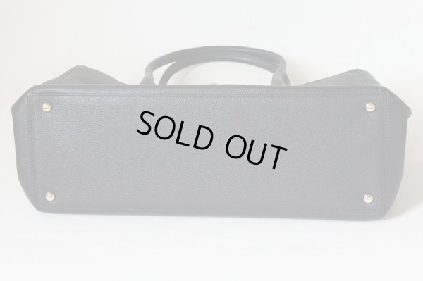 シャネル エグゼクティブ 2WAYトートバック A15206 ブラック/ゴールド金具 底