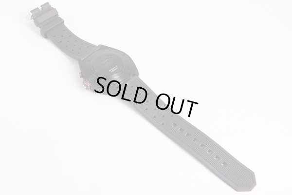 タグホイヤー　フォーミュラー1　キャリバー16　CAZ2011-0　黒文字盤　ラバーベルト状態　裏