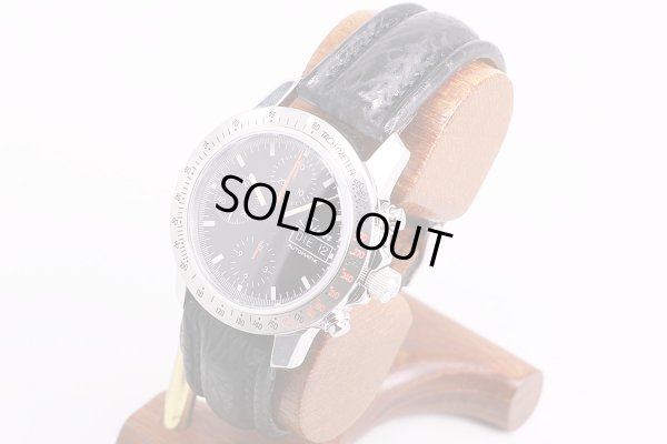 ジン　303　アウトバーン　クロノグラフ　黒文字盤　サイド