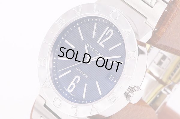 ブルガリ　ブルガリブルガリ　BB38S　黒文字盤　サイド拡大