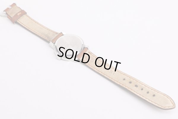 ブルガリ　ソロテンポ　ST29　カッパー文字盤　革ベルト状態　裏面