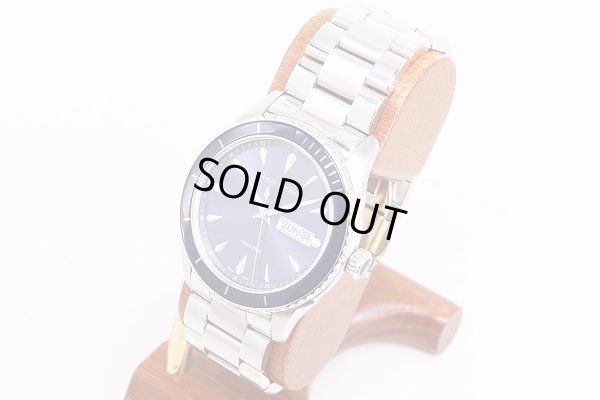 ハミルトン　ジャズマスター　シービューデイデイト　H375510　青文字盤　サイド