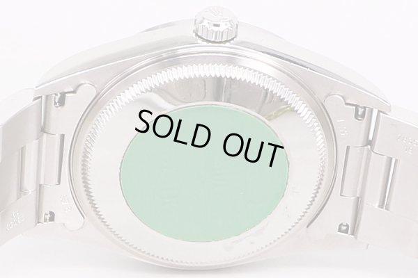 ロレックス　14000　エアキング A913216　ピンク文字盤　裏面拡大