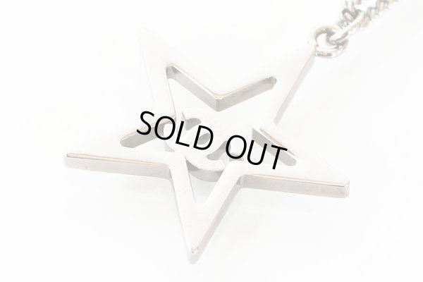 シャネル　ペンダントネックレス　CCココマークスターモチーフ　ラインストーン A96798 B17K　裏面