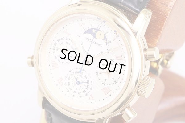 シェルマン　グランドコンプリケーション　プレミアム　白文字盤　サイド拡大