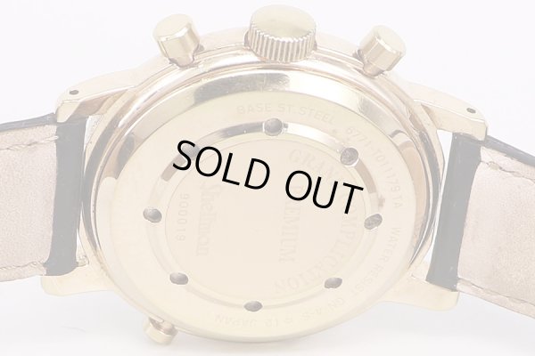 シェルマン　グランドコンプリケーション　プレミアム　白文字盤　裏面拡大