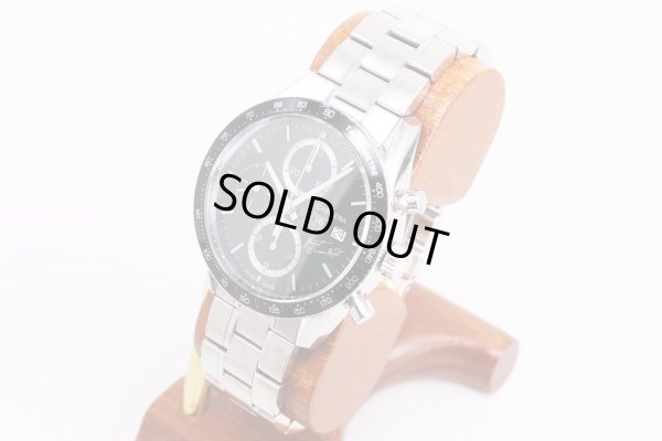 カレラ　クロノ　ＣＶ２０１Ｆ　緑文字盤　グレートオーシャンロード限定　サイド