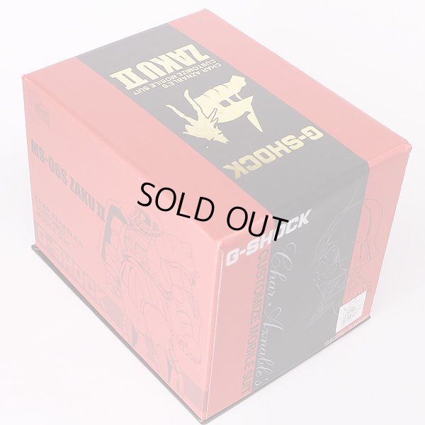 カシオ　Ｇショック　ＧＷ－６９００ＦＳ　シャア　ザクII限定　箱(3)