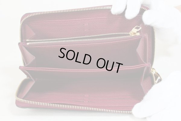 ルイ・ヴィトン ジッピー・ウォレット M62214 レザン 中身