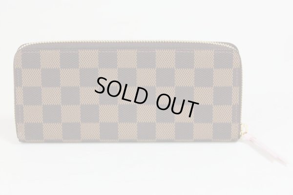 ルイ・ヴィトン　ポルトフォイユ・クレマンス N41626 ローズ・バレリーヌ　裏面