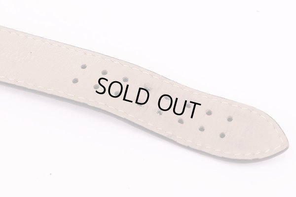 アクアノーティック　バラクーダ　クロノ　Ｂ２２０２　黒文字盤　革ベルト状態