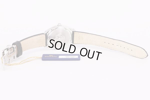 セイコー　グランドセイコー　SBGX095　9F62-0AB0　銀文字盤　革ベルト状態　裏面(2)