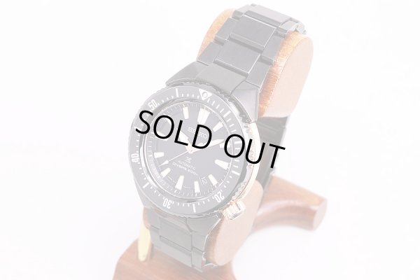 セイコー　プロスペック　トランスオーシャン　SBDC041　黒文字盤　サイド