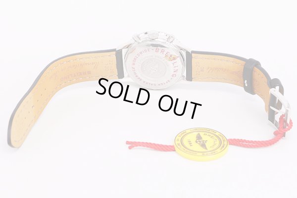 ブライトリング　ナビタイマー　A23323　黒文字盤　革ベルト