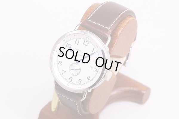 ハミルトン　カーキ　パイオニア　スモールセコンド　H784650　銀文字盤　サイド