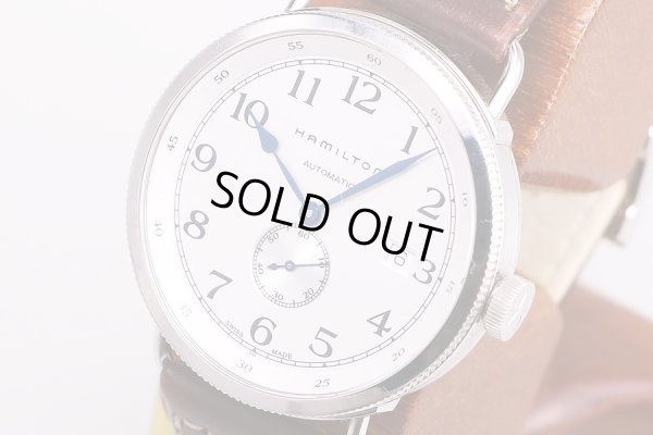 ハミルトン　カーキ　パイオニア　スモールセコンド　H784650　銀文字盤　サイド拡大