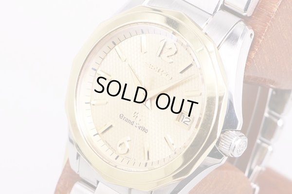 セイコー　グランドセイコー　SBGX036　9F62-0A70　金色文字盤　サイド拡大