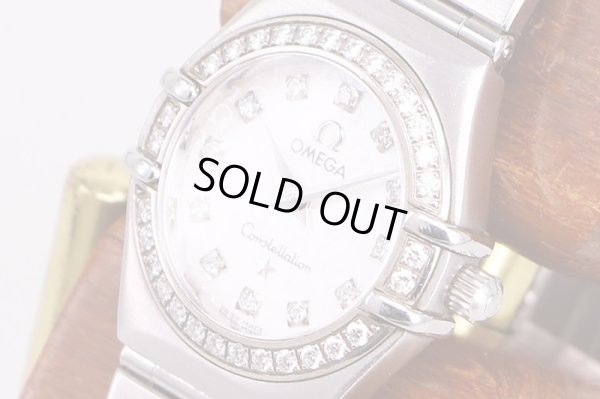 オメガ　コンステレーション　1460.70　12P　シェル文字盤　ベゼルＤ　サイド拡大