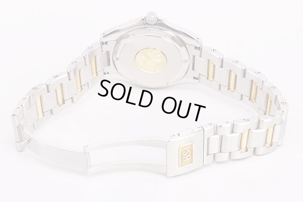 セイコー　グランドセイコー　SBGX036　9F62-0A70　金色文字盤　ブレス