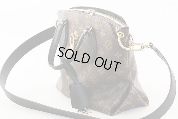 ルイ・ヴィトン　フラワージップトートPM M44351　ノワール　サイド