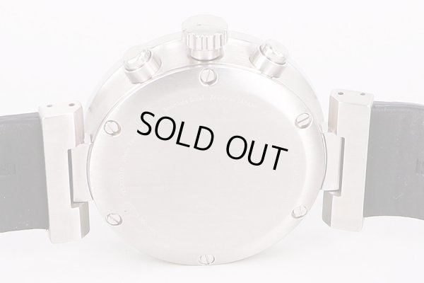 イッセイミヤケ　W　クロノグラフ　SILAY004　白文字盤　裏面拡大