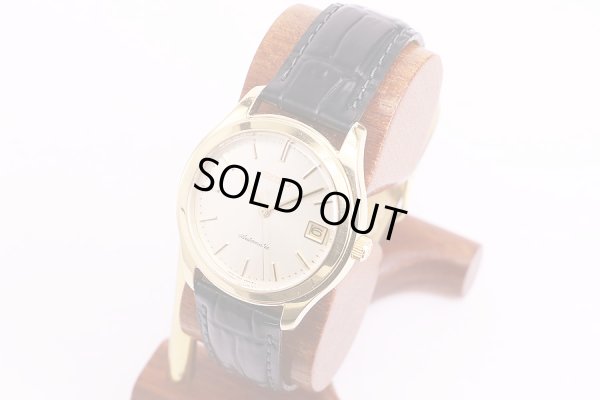 セイコー　メカニカル　4535-8000　シャンパン文字盤　サイド