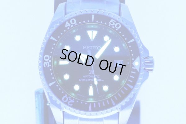 セイコー　プロスペック　ダイバーズ200m　SBDC029　黒文字盤　ライト