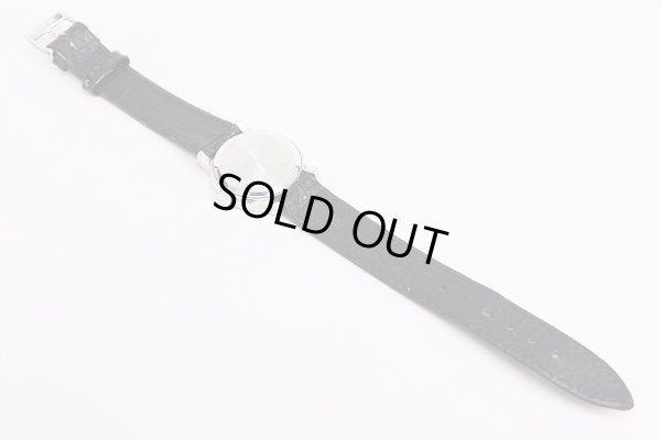 ブルガリ　ソロテンポ　ST29S　白文字盤　革ベルト状態　裏面