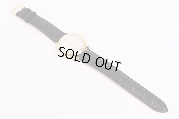 セイコー　メカニカル　4535-8000　シャンパン文字盤　革ベルト状態　表面