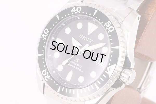 セイコー　プロスペック　ダイバーズ200m　SBDC029　黒文字盤　サイド拡大